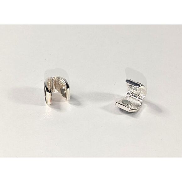 Set of Enamel Clip on Magnetic Earrings - Picture 7 of 10